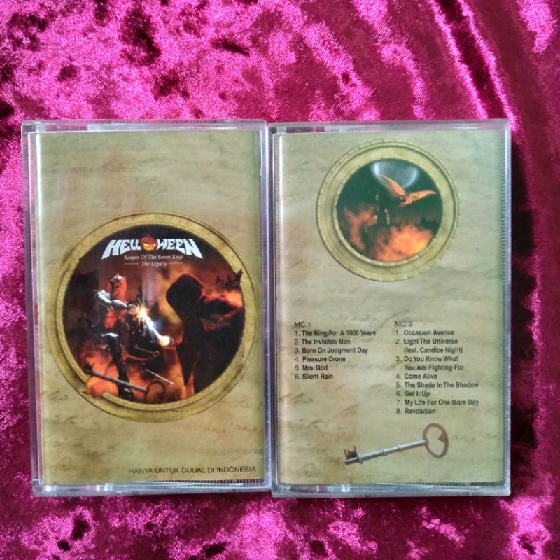 Kaset Helloween - Keeper Of The Seven Keys (The Legacy) (Double Cassette)