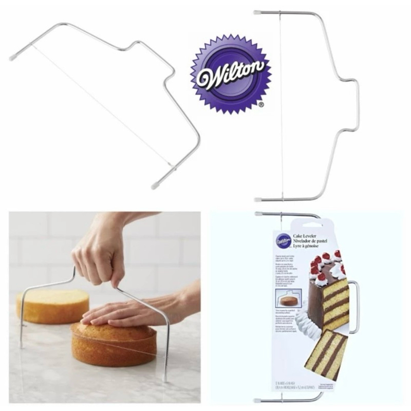 

Wilton cake slicer ori cake leveler pisau pemotong cake roti bolu