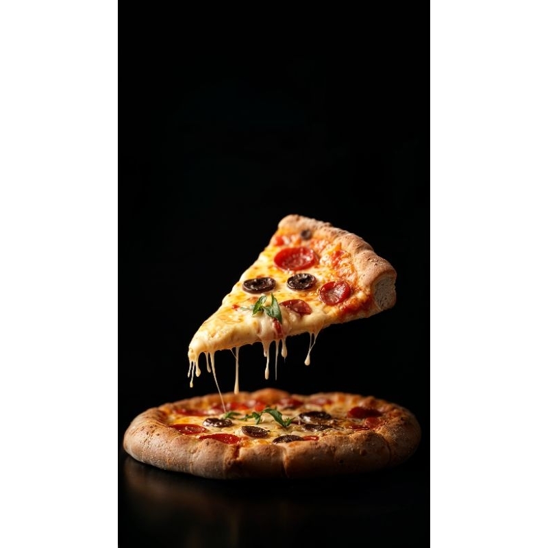 

Pizza Pan Frozen ukuran besar - Double cheese