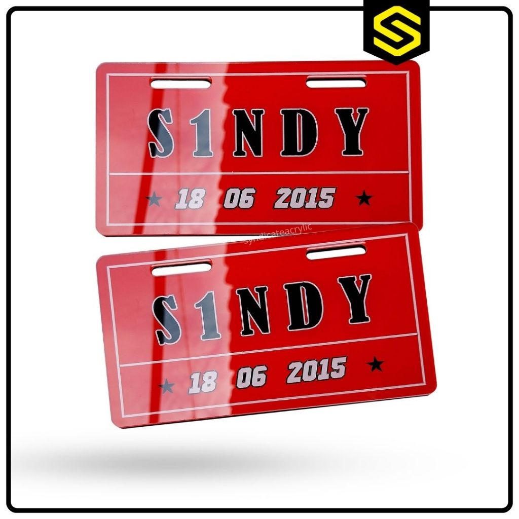 Plat Nomor Sepeda Listrik