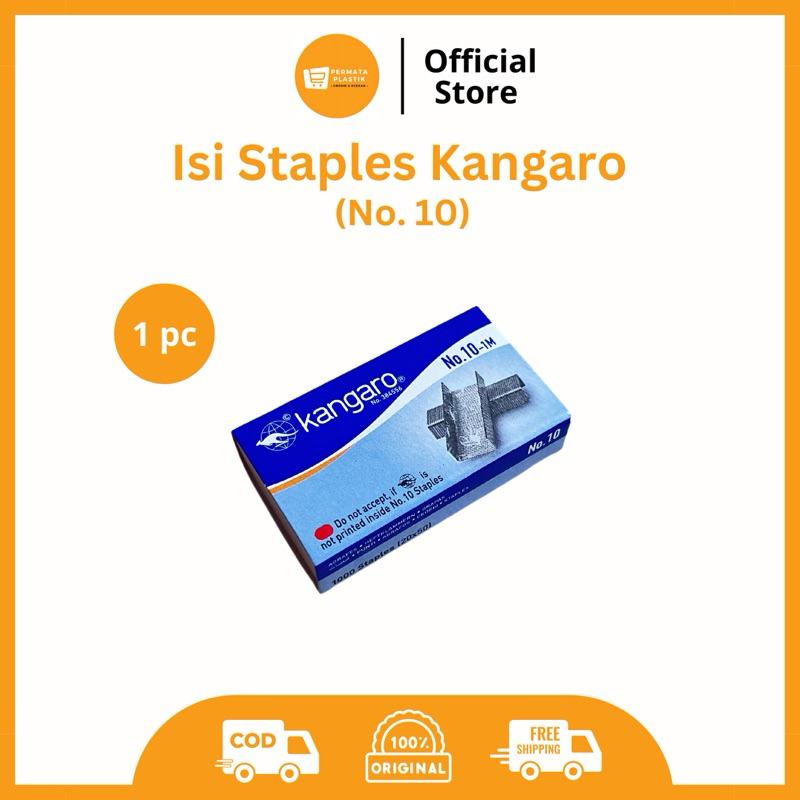 

Isi Staples Anak Hekter Kangaro No. 10 (1 pc)