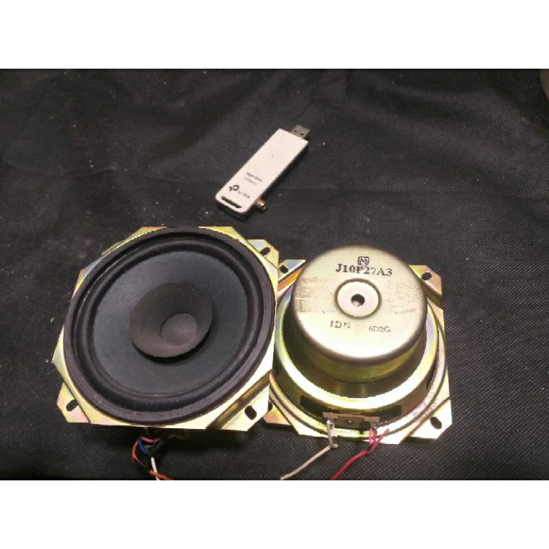 spiker politron 4inch  bas mid full range tekuk ori copotan