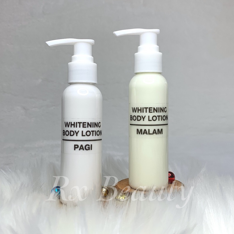 Whitening handbody lotion PAGI MALAM | lotion pemutih racikan dokter