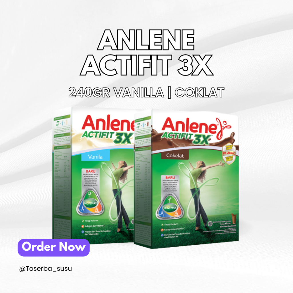 

ANLENE ACTIFIT 3X 240gr