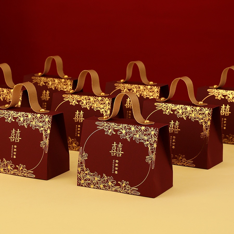 

PREMIUM Kotak Permen Sangjit Wedding Candy Box Goodie Bag Souvenir gift bag Tas Kado Tas Permen Tas Hadiah