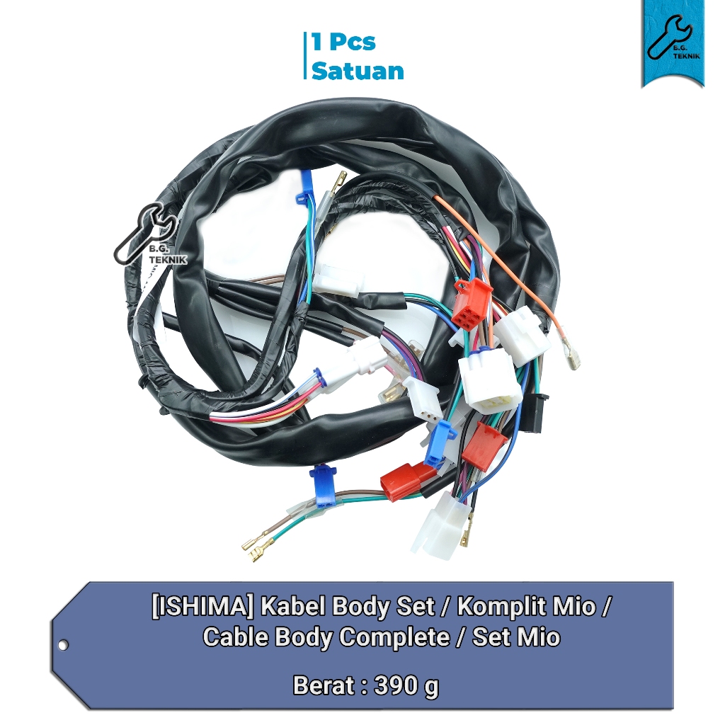 [ISHIMA] Kabel Body Set / Komplit Mio / Cable Body Set / Complete Mio