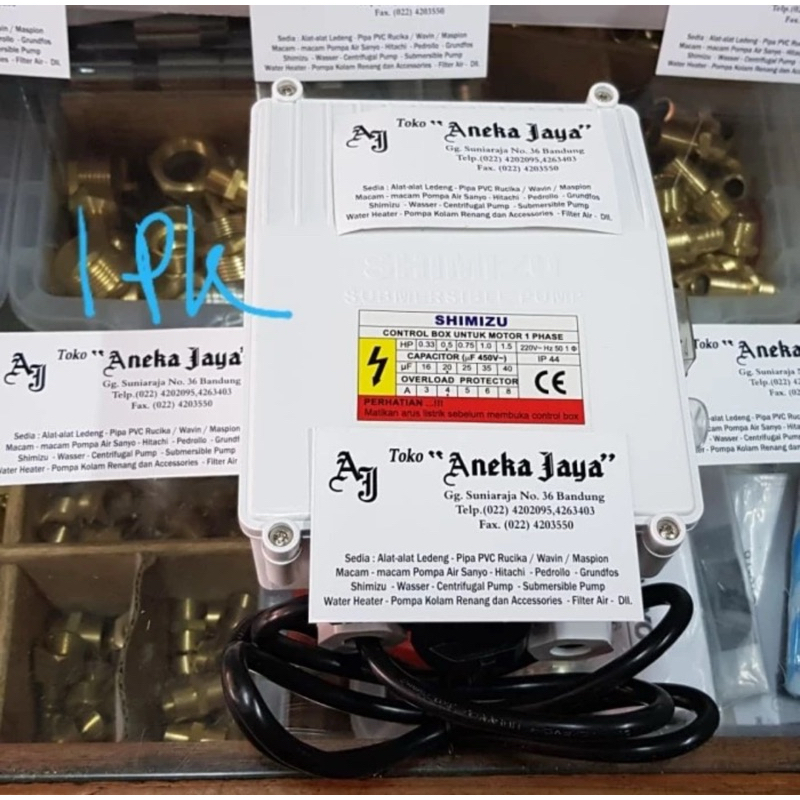 Control Box shimizu 1 pk box control submersible shimizu 1pk