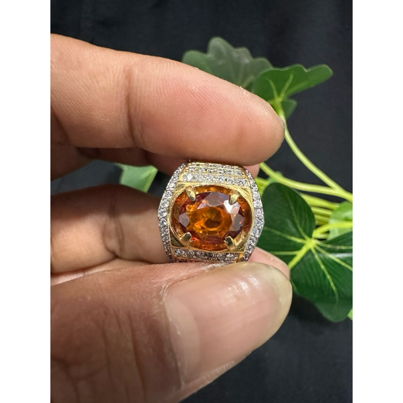 NATURAL SPESSARTITE GARNET MEMO GLI