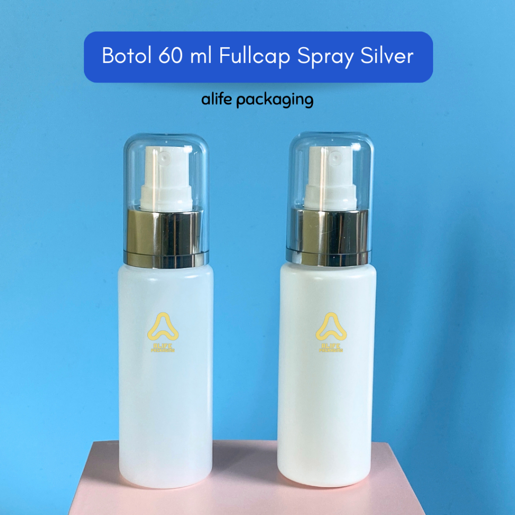 Botol Spray Fullcap 60 ml | Botol Fullcap Spray 60 ml | Botol Spray 60 ml - HDPE