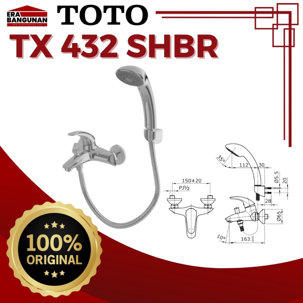 Bath And Shower Set TX 432 SHBR