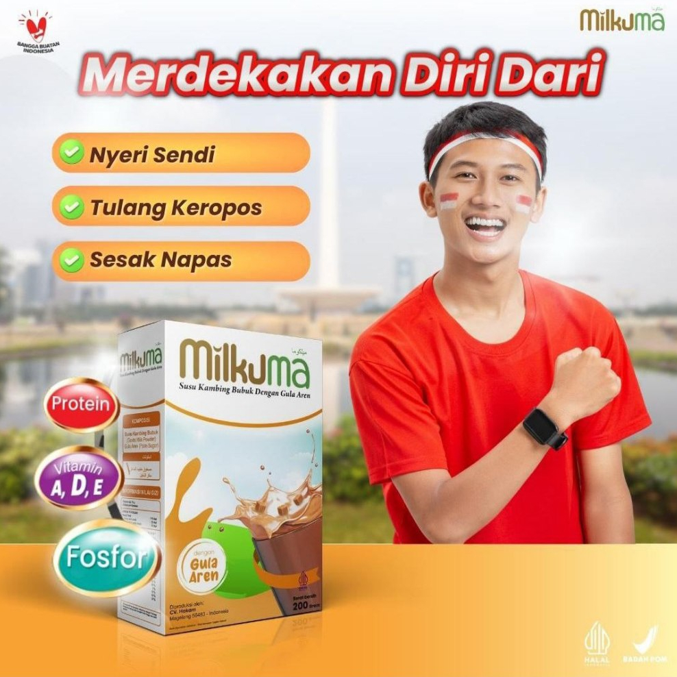 

SUSU KAMBING BUBUK ORIGINAL SUSU KAMBING MILKUMA UNTUK MASALAH PERNAFASAN DAN SENDI