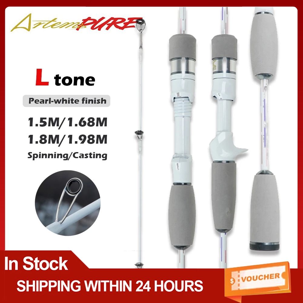 [COD&Ready]  ArtemisPure  Joran Pancing Laut Joran Pancing Carbon Fishing Rod Serat Rod Material Ber