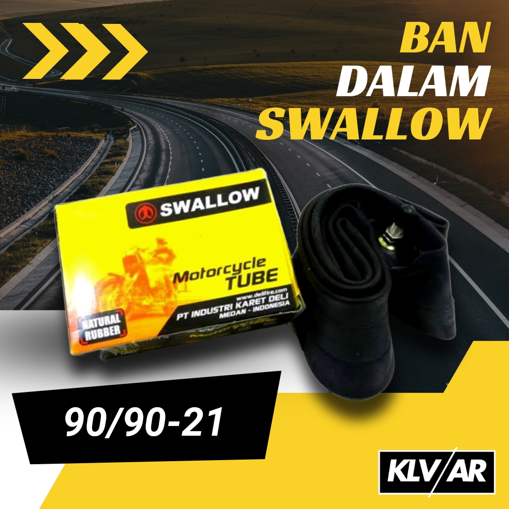 SWALLOW BAN DALAM MOTOR CUSTOM RING 17 / 18 / 19 / 21 BAN DALAM MOTOR CUSTOM BEBEK S/D TAPAK LEBAR T