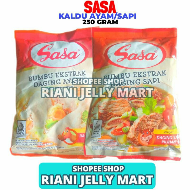 

Sasa Bumbu Kaldu Rasa Ayam/Sapi 250g