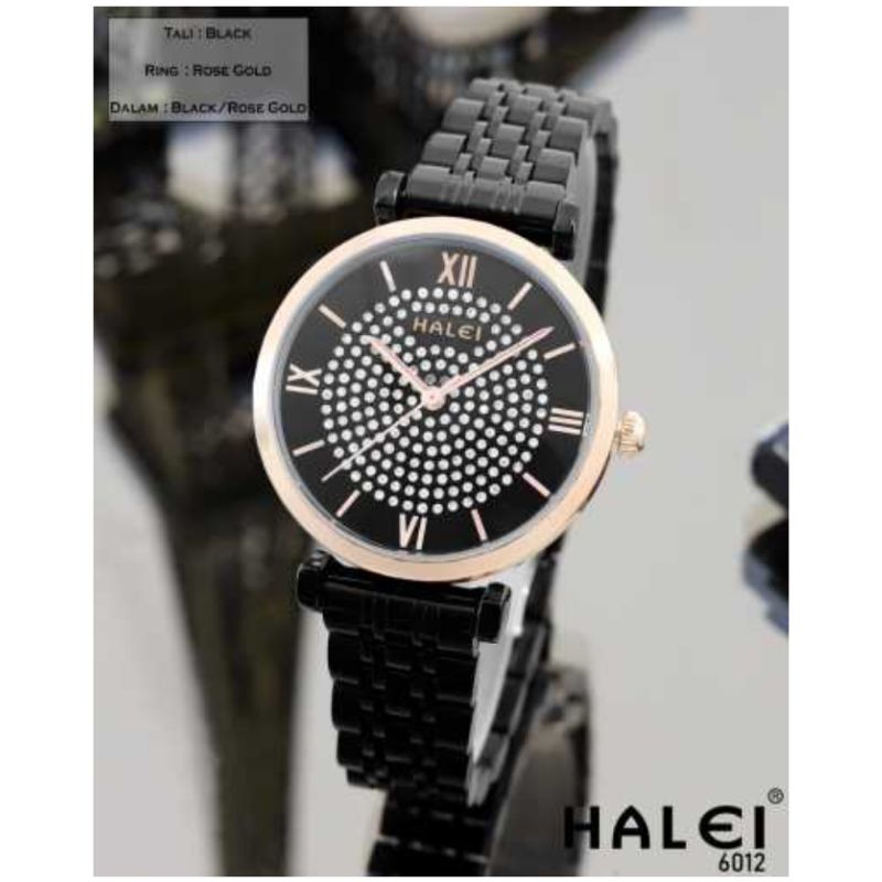 jam tangan Halei 6012 original