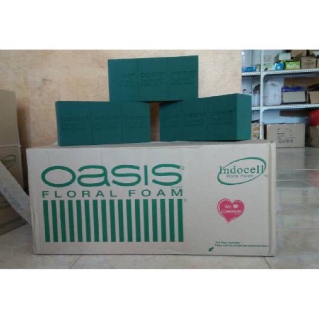 Istimewa Floral Foam Basah  Floral foam florist bali  floral bunga  oasis  jual floral foam  busa bu
