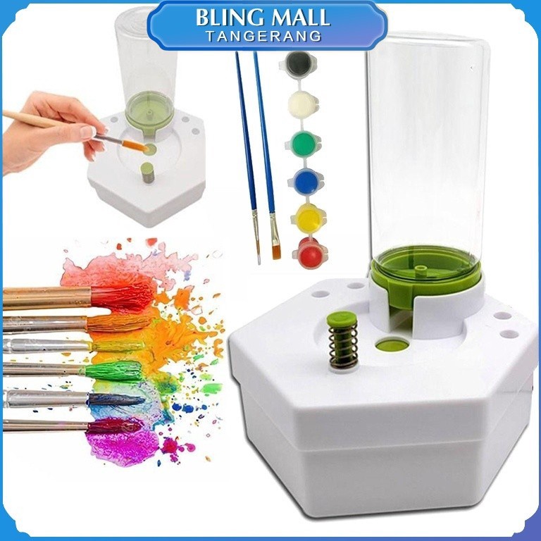 

Dispenser Pembersih Kuas Brush Rinser Paintbrush Rinser Kaligrafi