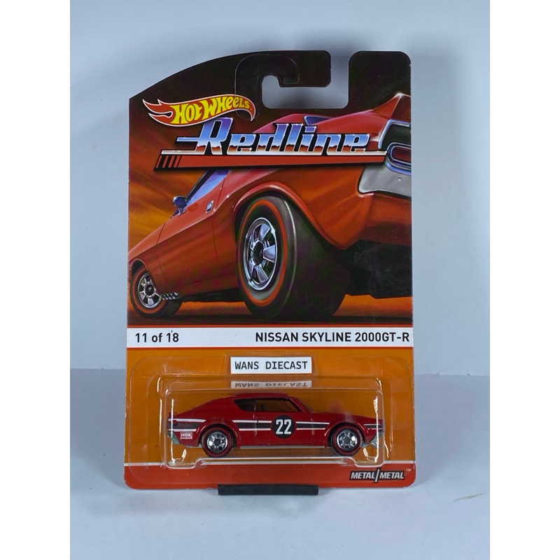 Hot Wheels Redline Nissan Skyline 2000GT R 11 of 18