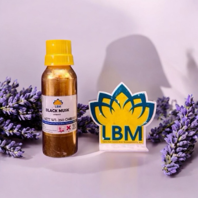 Bibit parfum Black Musk kemasan segel 250gr LBM fragrance