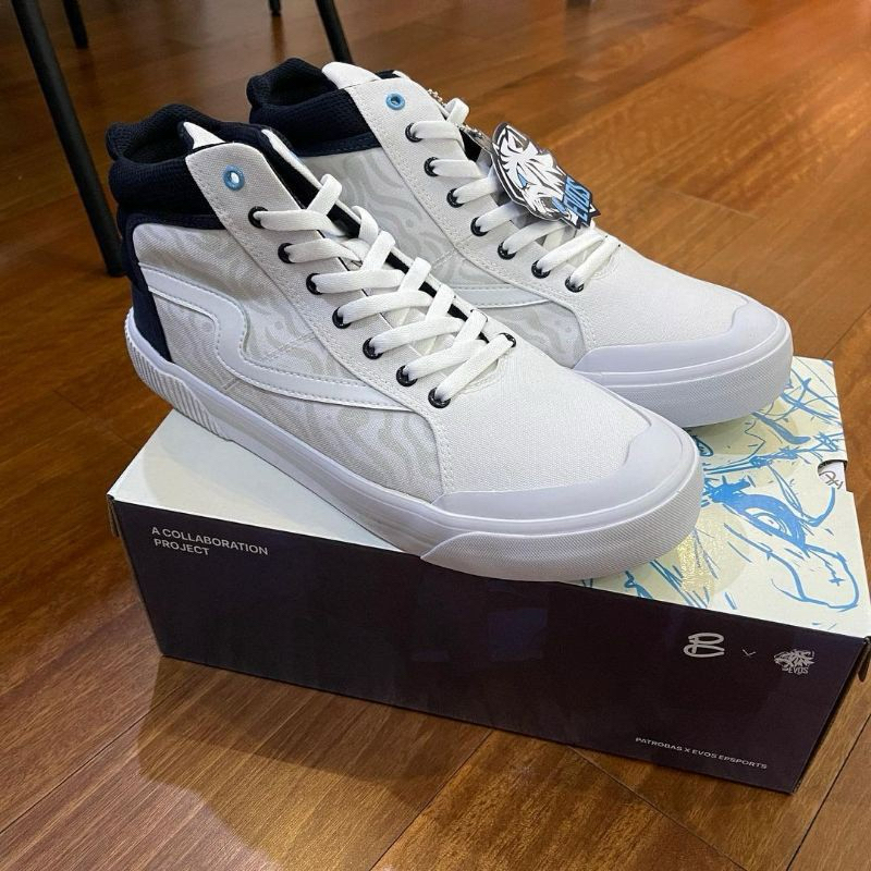 Patrobas X Evos Esports High White (Size 41)
