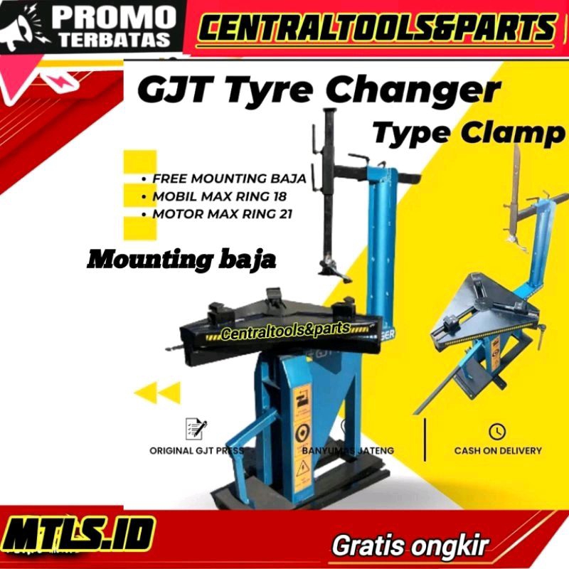 Alat Buka Ban Mobil dan Ban Motor, Tyre Changer Manual