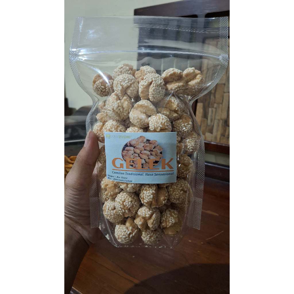 

Gelek Mini, Onde Onde Mini, Kue Ketawa 500 gram