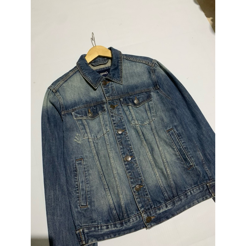 Trucker Jacket / Jacket Denim By SPAO