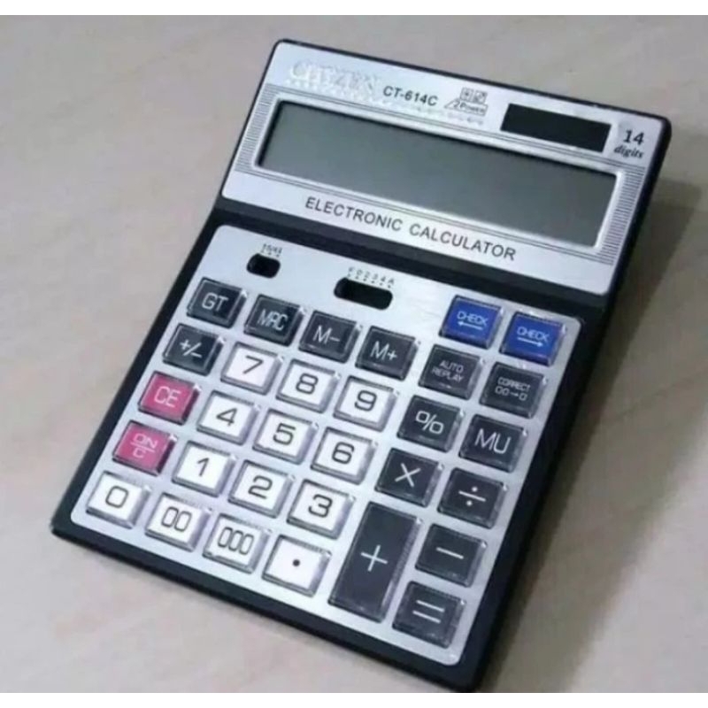 

CITIZEN CT-614C ~ Kalkulator / Calculator 614 Check & Correct