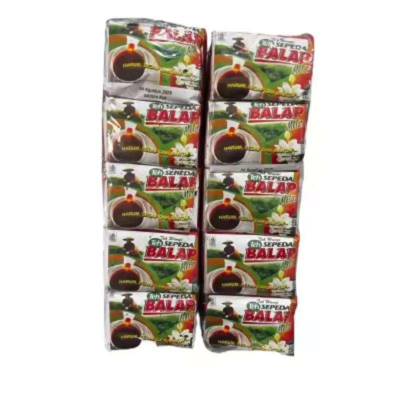 

Teh Tubruk Cap Sepeda Balap 1 pak (10pcs x 40gram)Teh Khas Jawa/Teh Solo