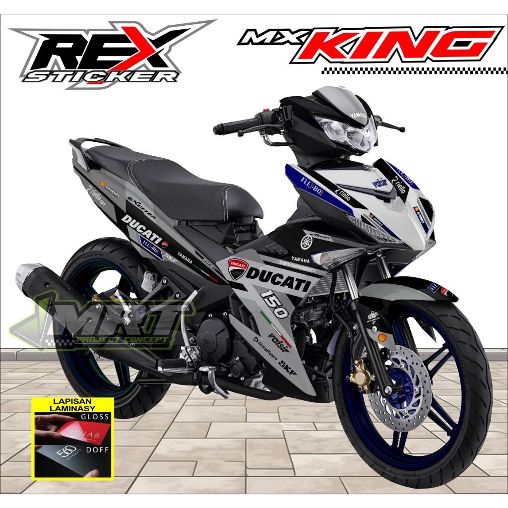 Decal Sticker MX KING 150, Sticker MX KING 150 cc / Decal Sticker MX KING 150, Sticker MX KING 150 c