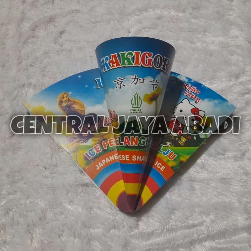 

100 LEMBAR KERTAS ES SALJU VIRAL | BUNGKUS KERTAS ES PELANGI PRODUK TERBARU | KEMASAN ES KAKIGORI MURAH BAHAN IVORY PUTIH HIGH QUALITY | CONTONG ES SERUT | CENTRAL JAYA ABADI | ARINA SHIVA GROUP 84