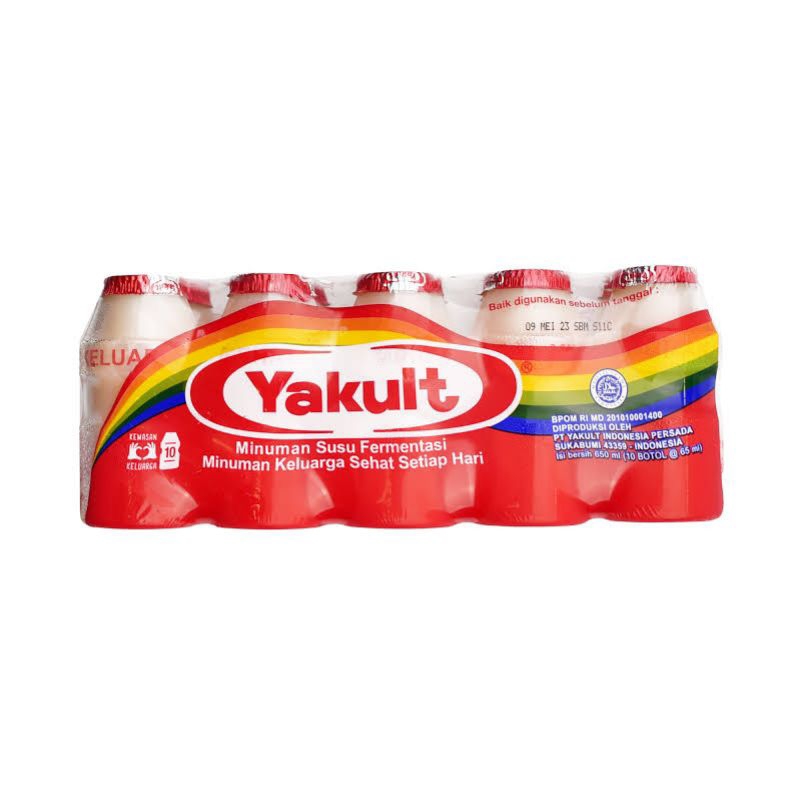 

Yakult Original Minuman Probiotik 1 Pack Isi 5×65ml