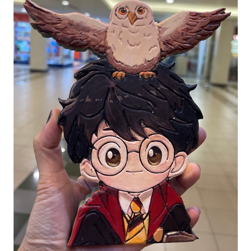 

Produk Keren DIY Wood Character Painting Mewarnai Melukis Mainan Edukatif Anak Hampers Souvenir Kayu Karakter HARRY POTTER Woodengem