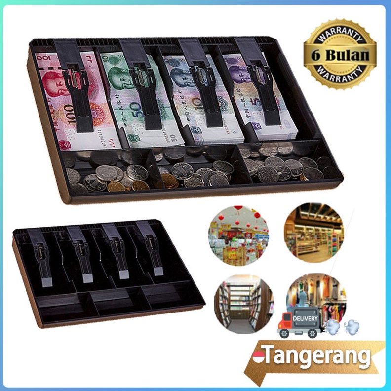 45 Laci Kasir Uang  Laci Uang Kasir  Kisi Laci Uang  Money Cash Tray  Kotak Uang Kasir