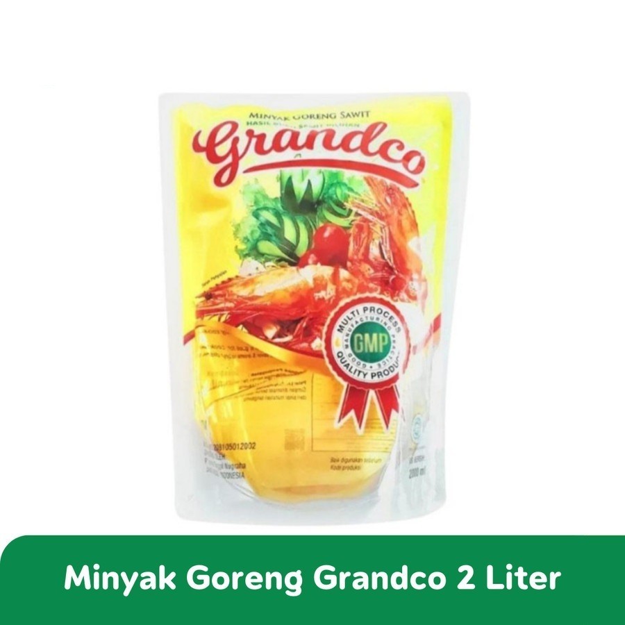 

GRANDCO Minyak Goreng Sawit Cooking Oil Refill 2 Liter