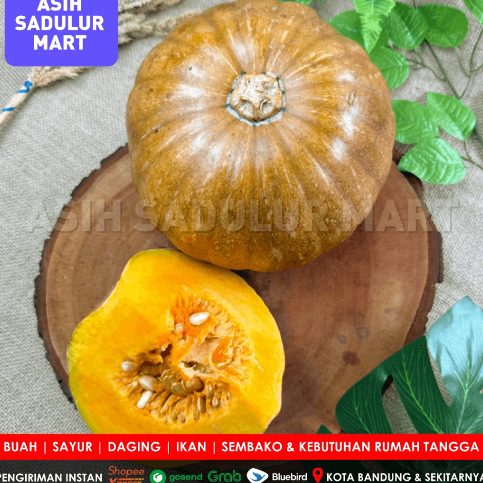 

Baru Asli Labu 5g 1kg 1 Buah Utuh Sayur Segar Promo Bandung Sayuran Asih Sadulur Mart