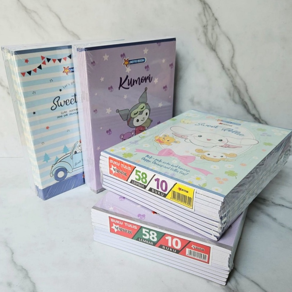 

Dijamin Puas BUKU TULIS SEKOLAH EDISI SANRIO NEWSTAR 38 DAN 58 LEMBAR KARAKTER LUCU KUROMI CINNAMOROL ISI 1PCS