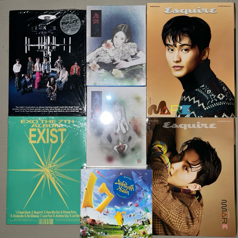 [BUY ONE GET ONE] Flashsale Album Official - Carat Ver carver Seventeen Jeonghan Sealed Nct 127 Fact