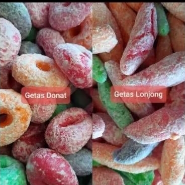 

[ 500gr ] Getas Kering Donat Lonjong Widaran Tai Kucing