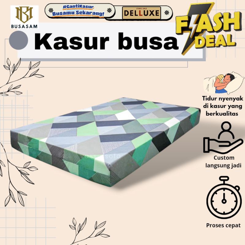 KASUR BUSA 120X200 KASUR BUSA SUPER YELLOW SERIM METIS FOAM KASUR SPON KASUR LANTAI