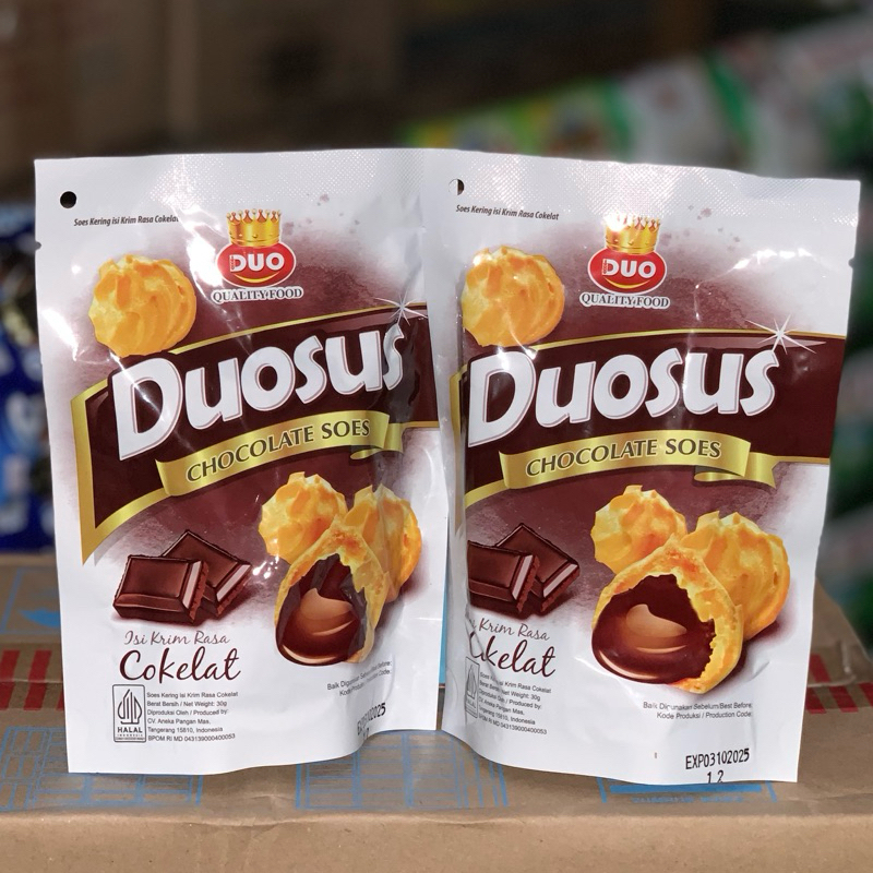 

Duosus Sus Kering Isi Coklat (10pcs)