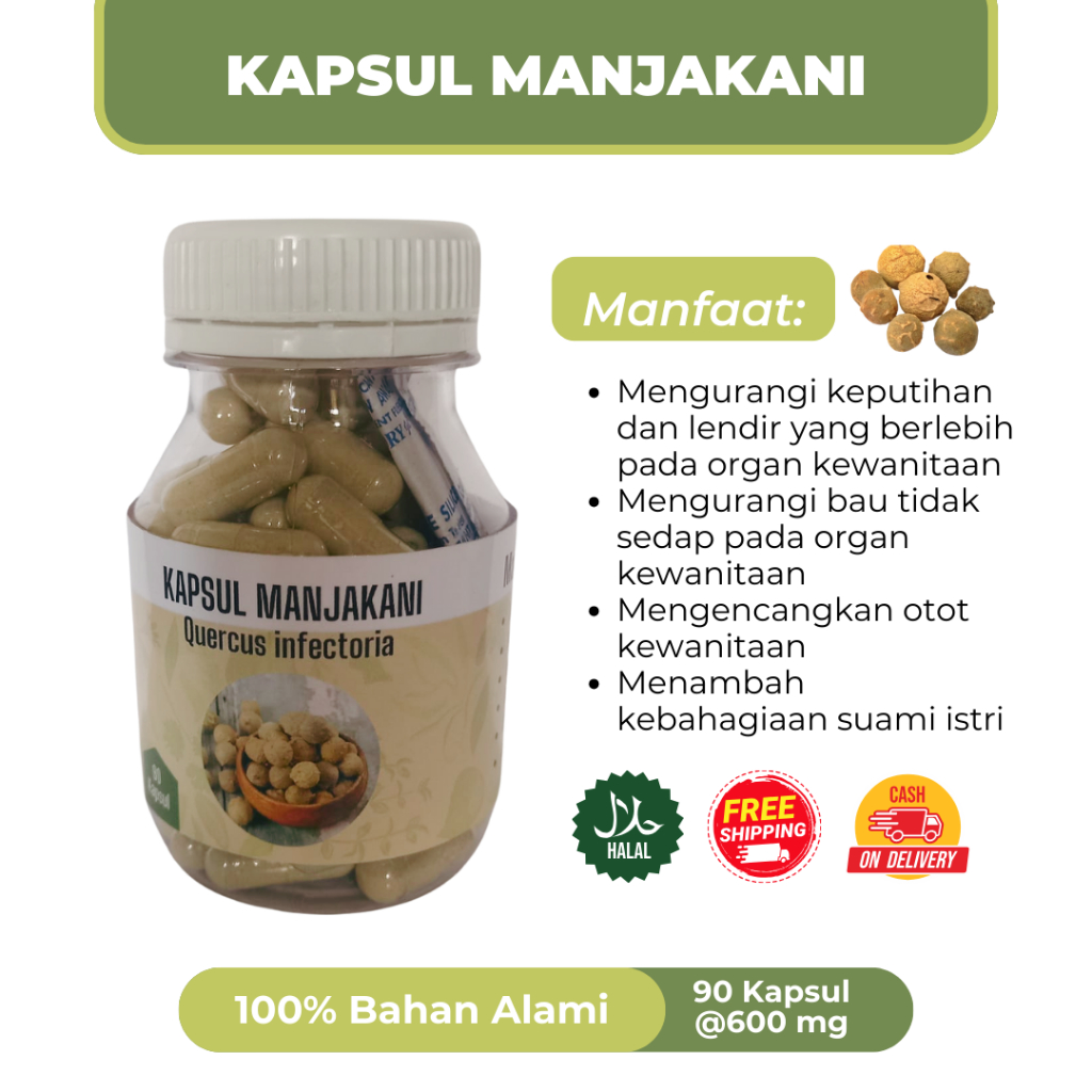 

KAPSUL HERBAL M4NJ4K4NI + SIRIH.ramuan tradisional Indonesia