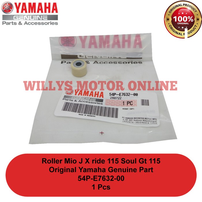 Roller Role Mio J Soul Gt 115 Mio Gt 115 Original Yamaha 54P-E7620-10 10Gram 1PCS