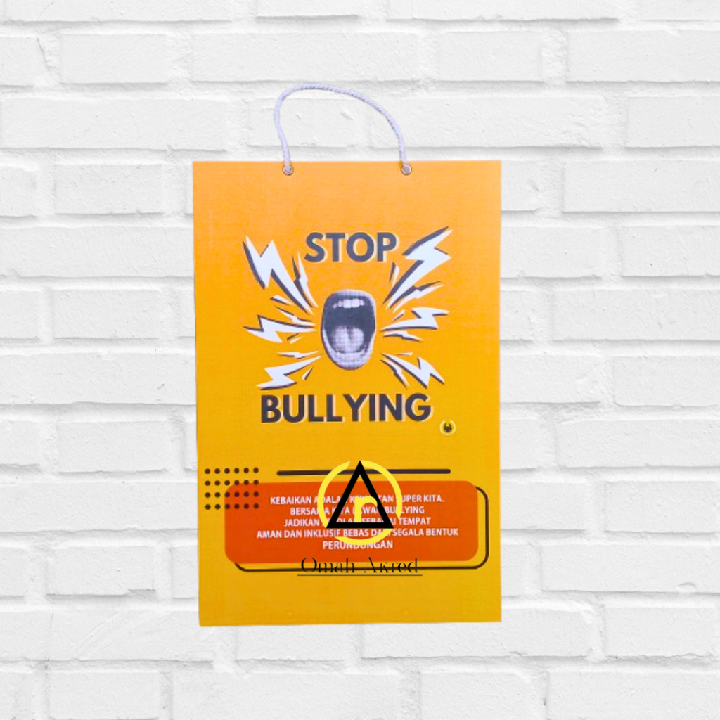 

Hard Poster Stop Bullying - Hindari Perilaku Bullying - Hard Poster Perundungan