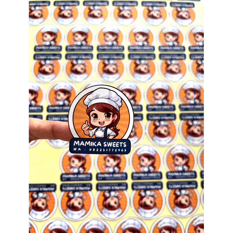 

Sticker Label Kemasan Makanan