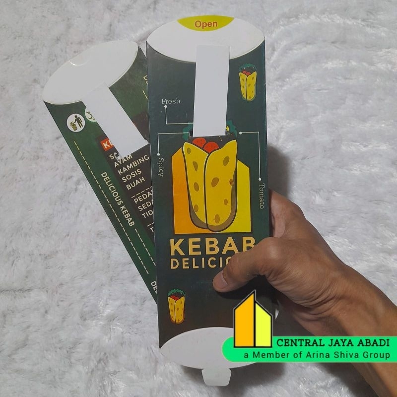 

150 LEMBAR KERTAS KEBAB TARIKAN UKURAN 24 × 9,2 HIGH QUALITY KOTAK DUS KEMASAN KEBAB PRODUK TERBARU SERI X