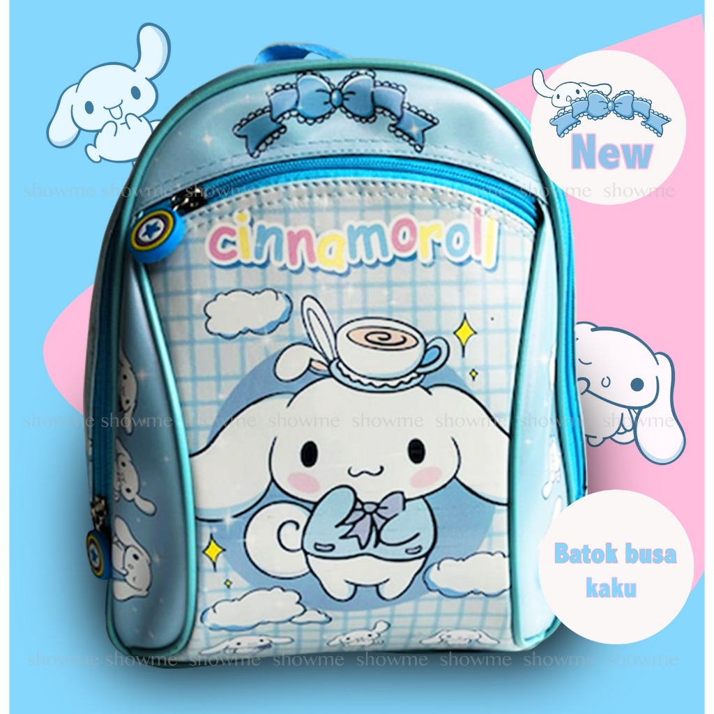 UPFRADE STYLE  Showme tas anak sekolah ransel PAUD - TK my little pony - kuromi - kkv astronot -