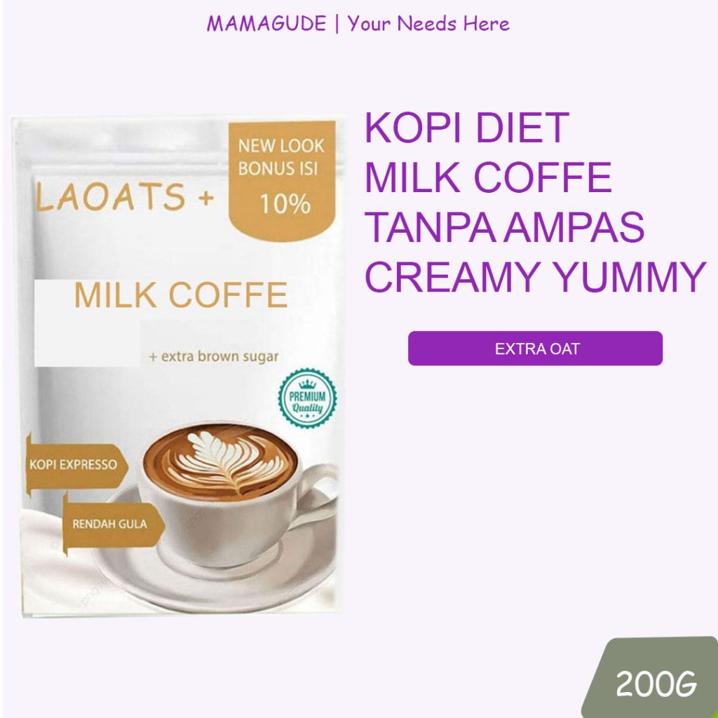 

Kopi Susu Laoats (200g)