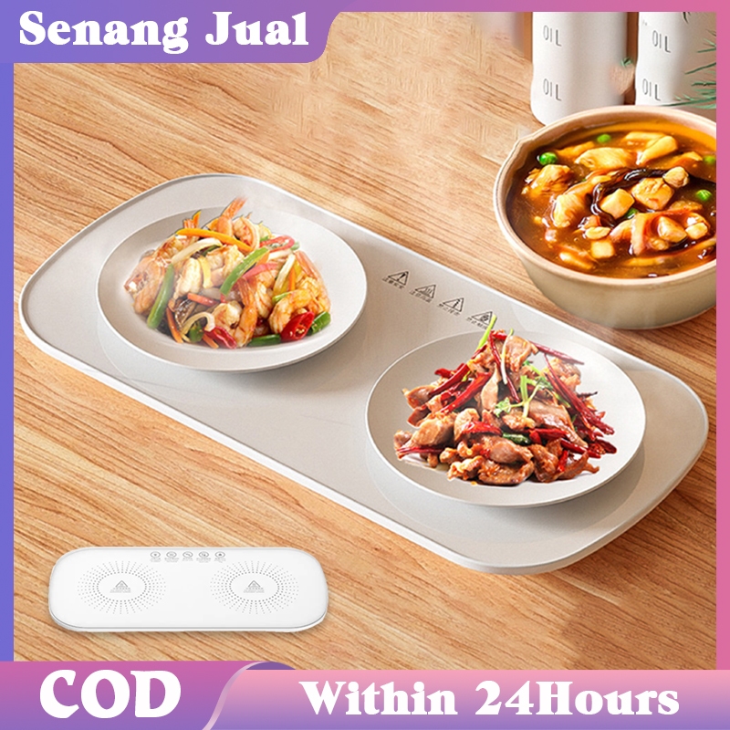Papan Pemanas Makanan Multifungsi / Penghangat Makanan Irit Listrik Portable / Cerdas Suhu Konstan B