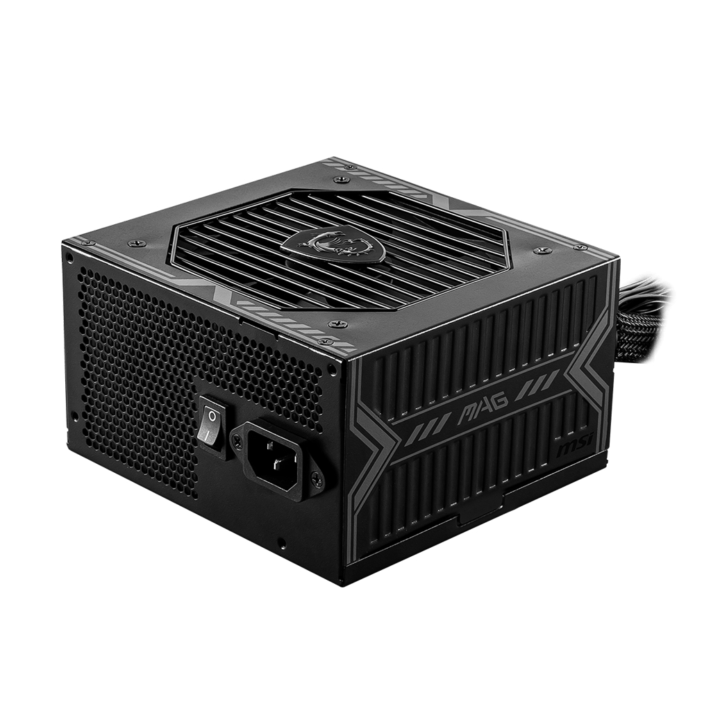 Internal Power Supply PSU PC Komputer MSI MAG A550BN 550W | Black Hitam | Non Modular 80+ Plus Bronz